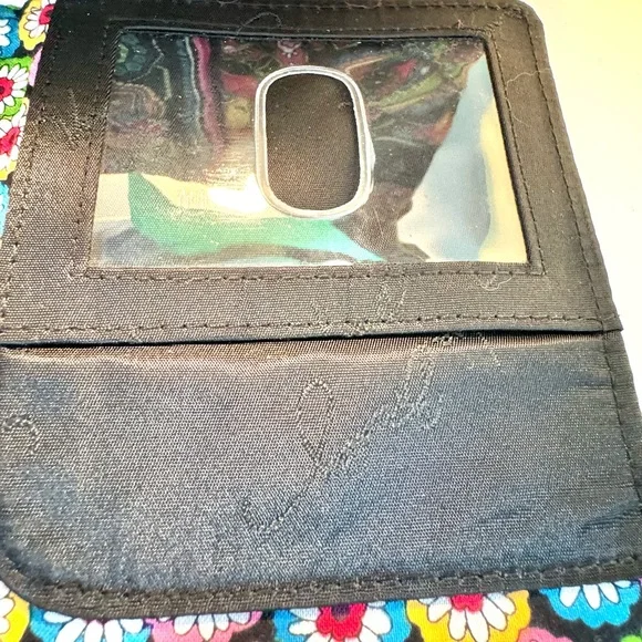 Quilted Vera Bradley Purse & Matching Wallet Floral Paisley Women's Handbag Set - Picture 12 of 16